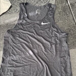 Nike Men's Black Dri-FIT Swim Tank